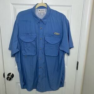 Columbia Sport Fishing Hiking Shirt Size Large